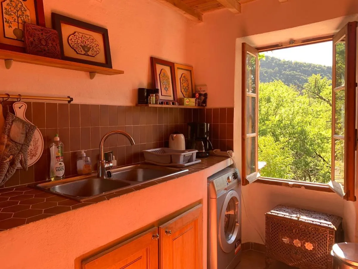 بيت للعطل فيلا Mas Ancien Sans Vis-A-Vis Avec Piscine Chauffe Dans Les Collines Les Pilles